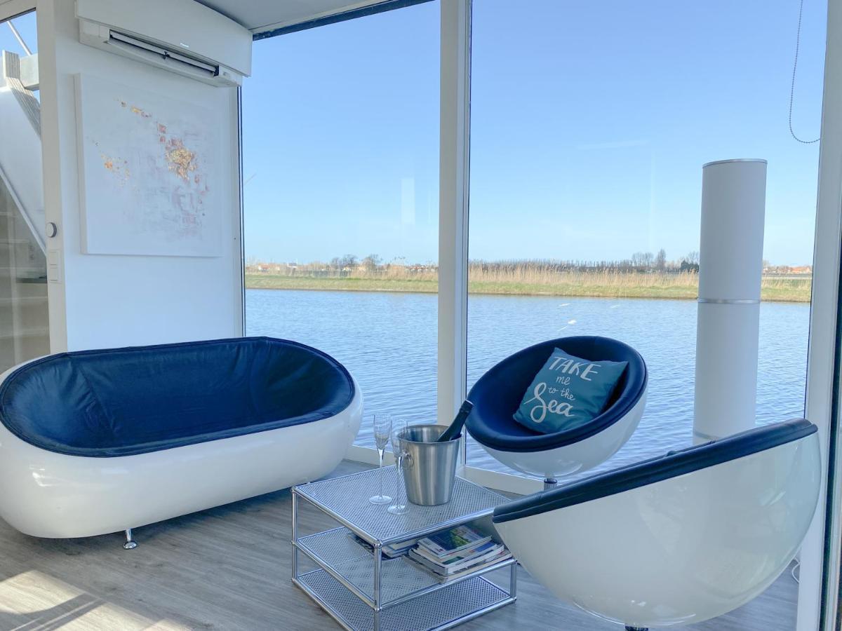 Homeboat Glamping Nieuwpoort Bagian luar foto